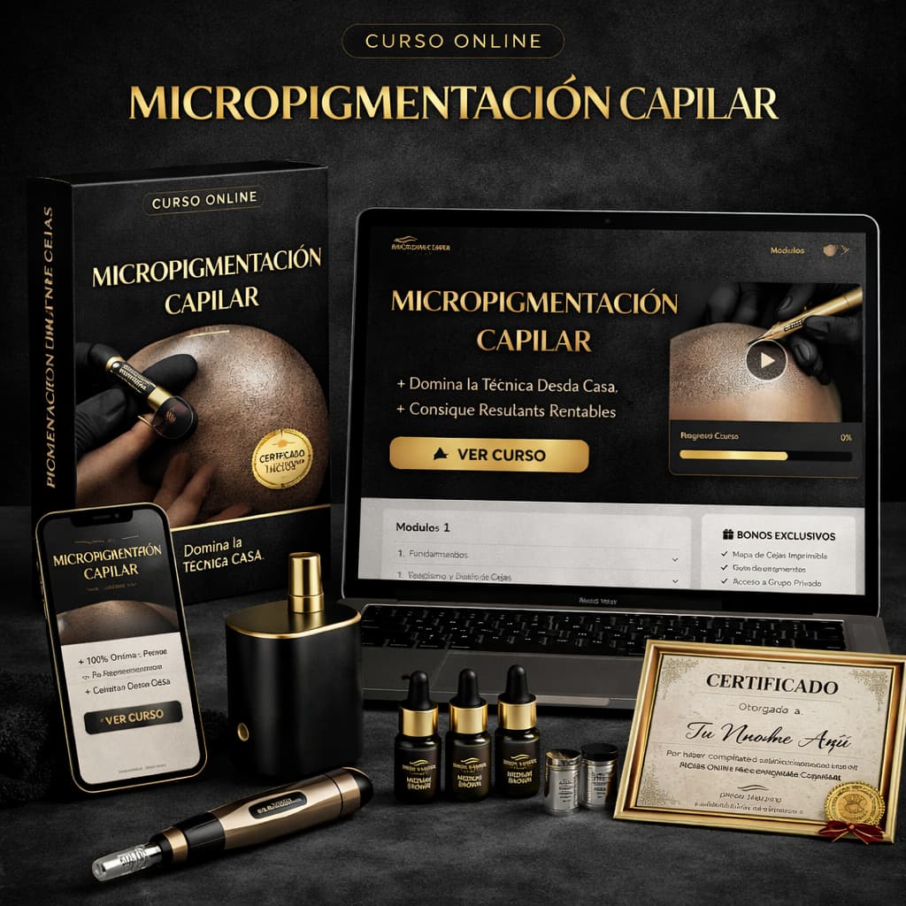 Curso micropigmentación capilar